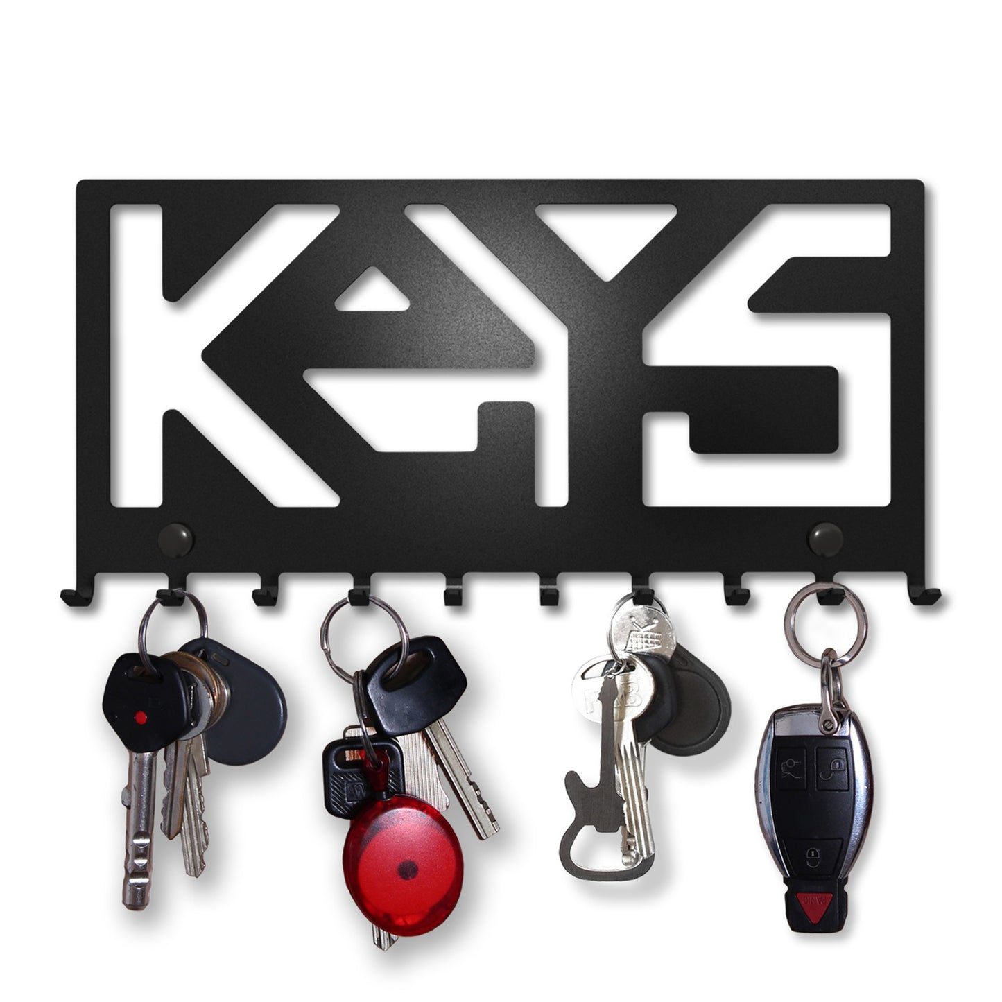 Keys Nowoczesny - Metalowy Wieszak na Klucze